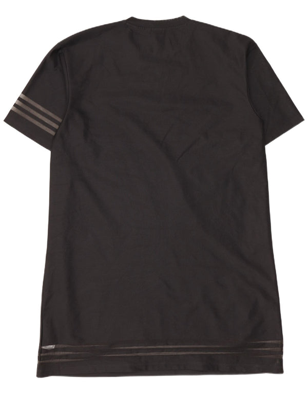 Adidas Womens Oversized T-Shirt Dress EU 34 XS Black Polyester