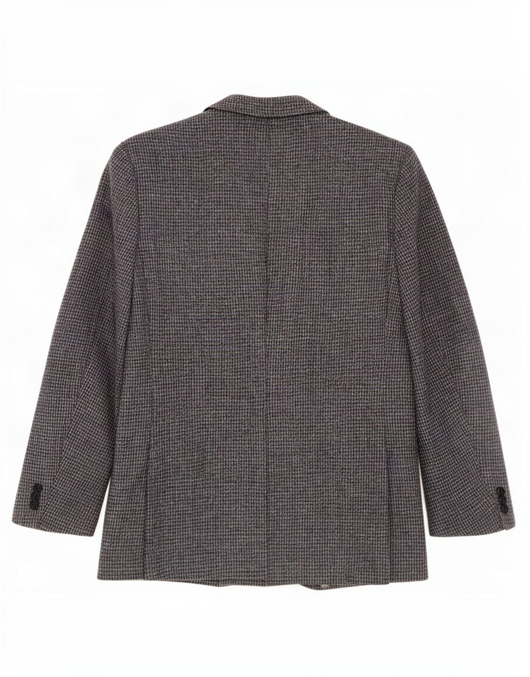 Harris Tweed Mens Regular Fit Blazer Jacket Size 44 Large Blue Houndstooth