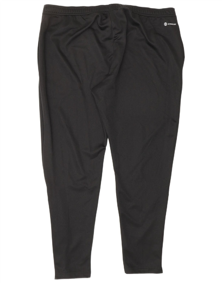 Adidas Mens Aeroready Tracksuit Trousers 2XL  Black Polyester