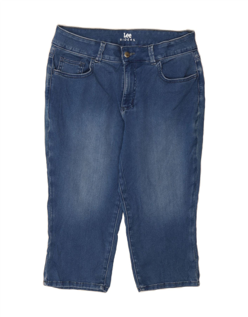 LEE Womens Riders Capri Jeans US 14 XL W34 L20 Blue Cotton Vintage Lee and Second-Hand Lee from Messina Hembry 