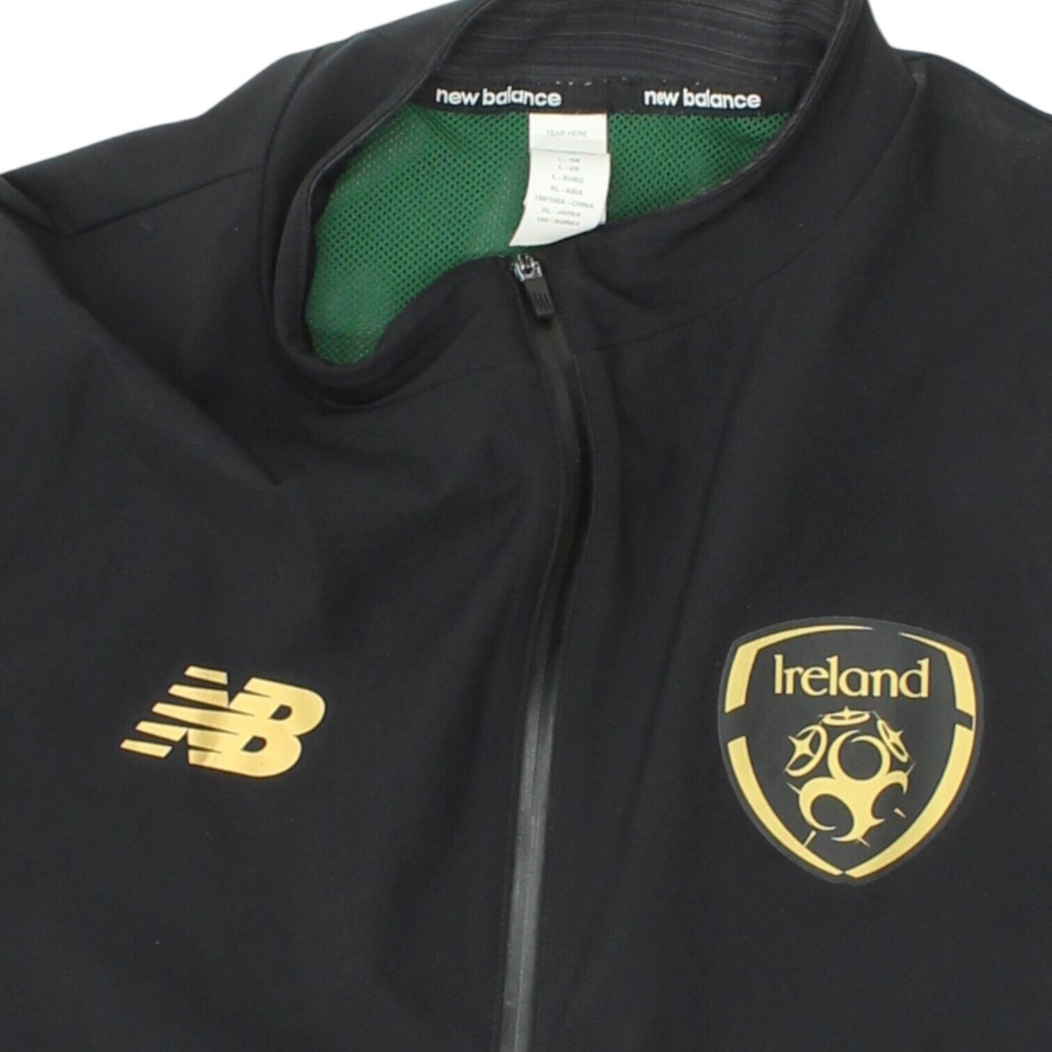 New balance ireland half zip hotsell