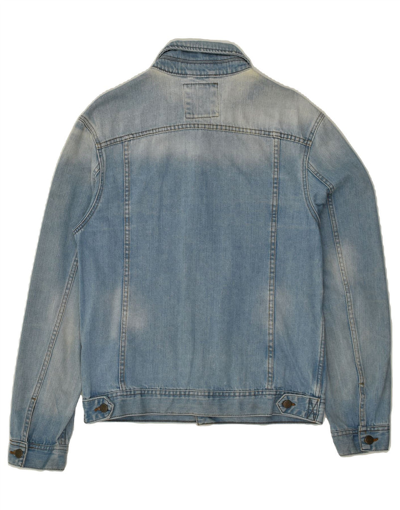 JULES Mens Denim Jacket UK 40 Large Blue | Vintage Jules | Thrift | Second-Hand Jules | Used Clothing | Messina Hembry 