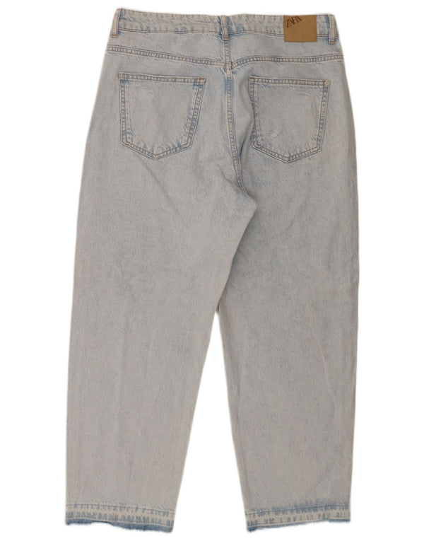 Zara Womens Tapered Jeans EU 42 Large W32 L27 Blue Cotton