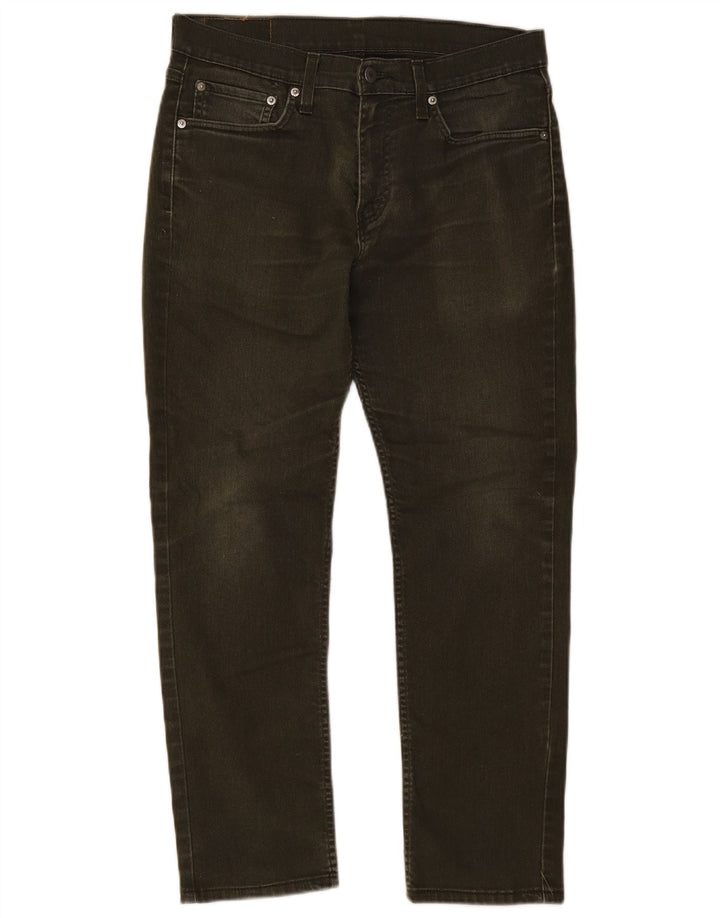 Levi's Mens 511 Slim Jeans W32 L30 Green Cotton
