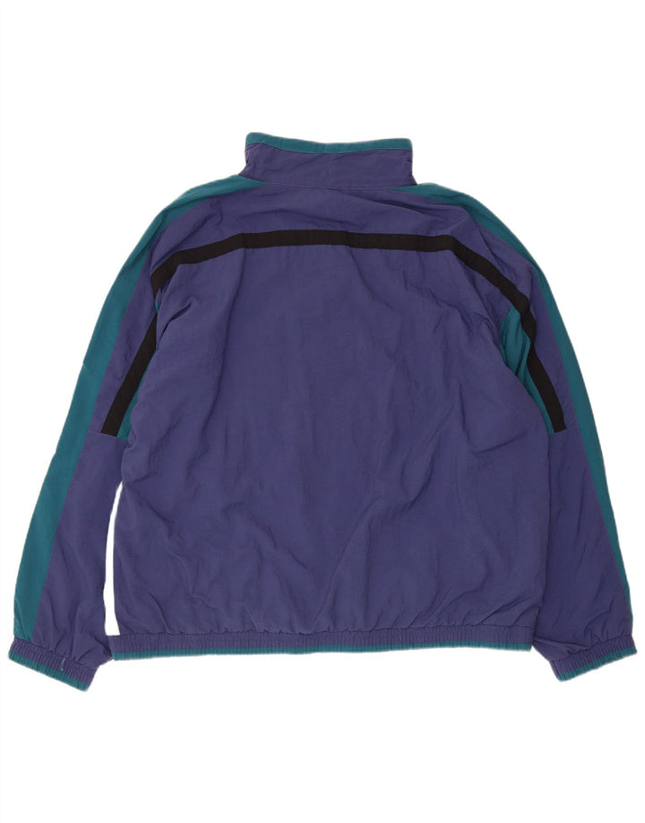 Killtec Mens Graphic Full Tracksuit Large Blue Colourblock Polyamide