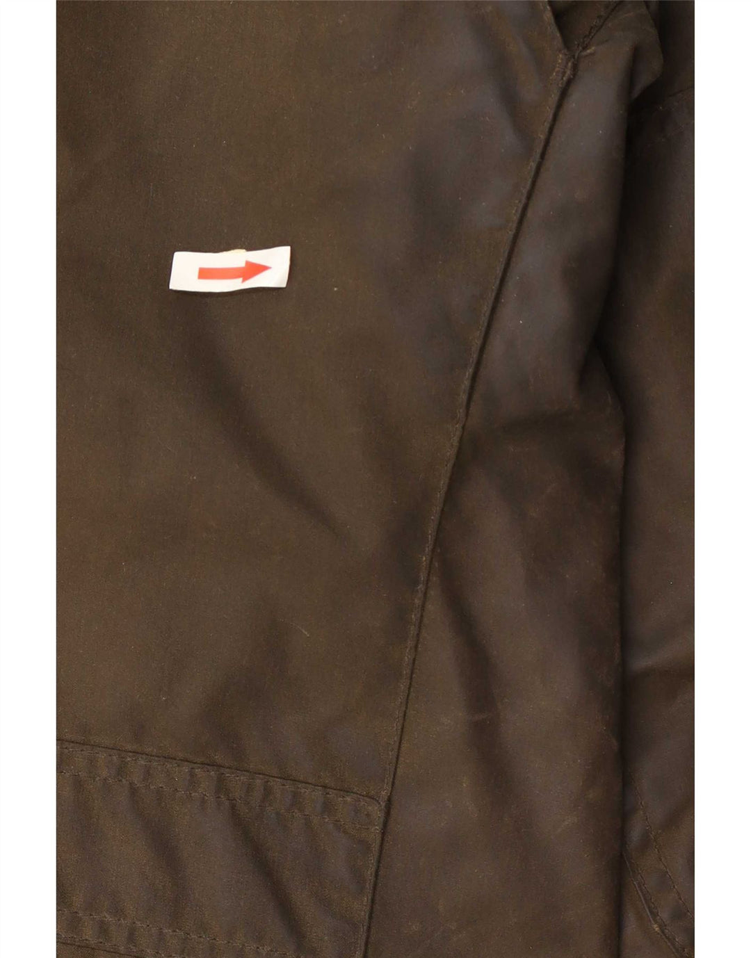 Barbour Mens Waxed Cotton Jacket UK 38 Medium Khaki