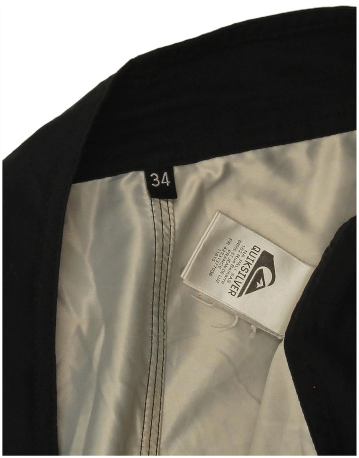 Quiksilver Mens Graphic Swimming Shorts Large Black Polyester