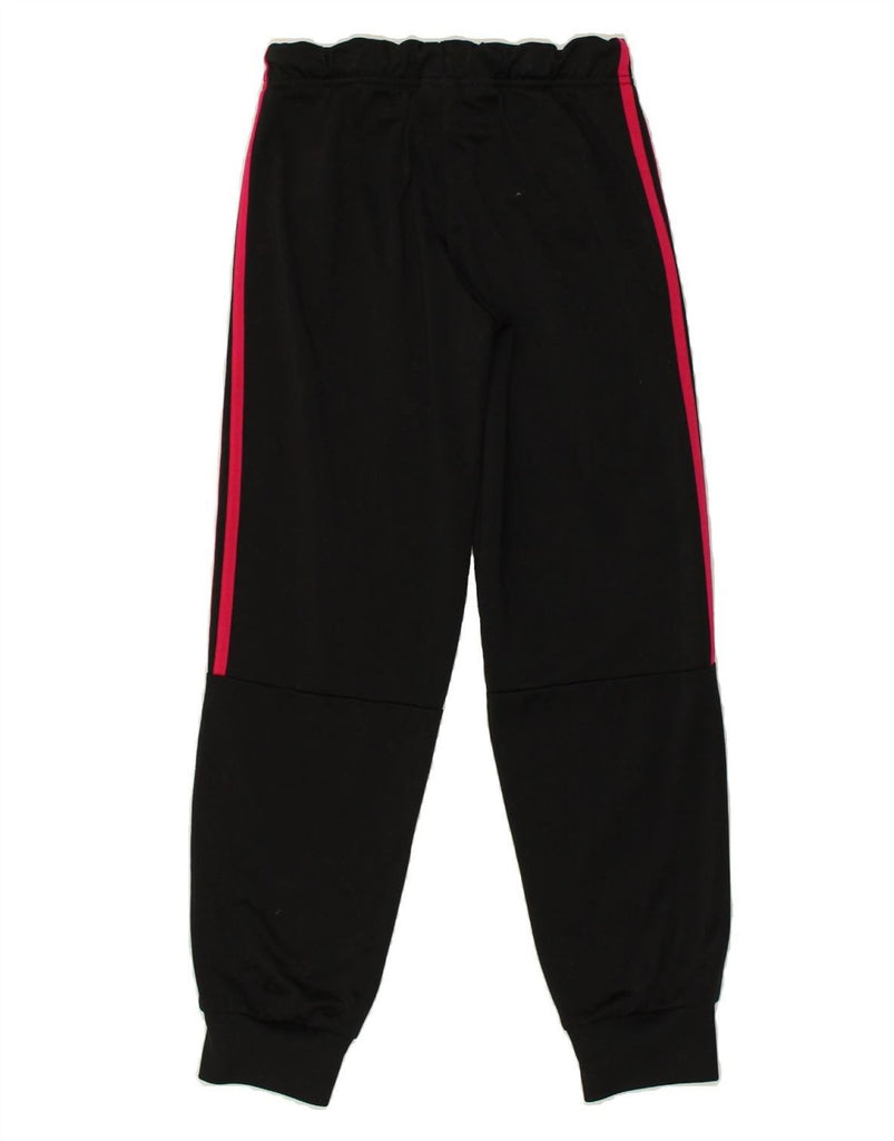 ADIDAS Girls Tracksuit Trousers Joggers 11-12 Years Black Polyester | Vintage Adidas | Thrift | Second-Hand Adidas | Used Clothing | Messina Hembry 