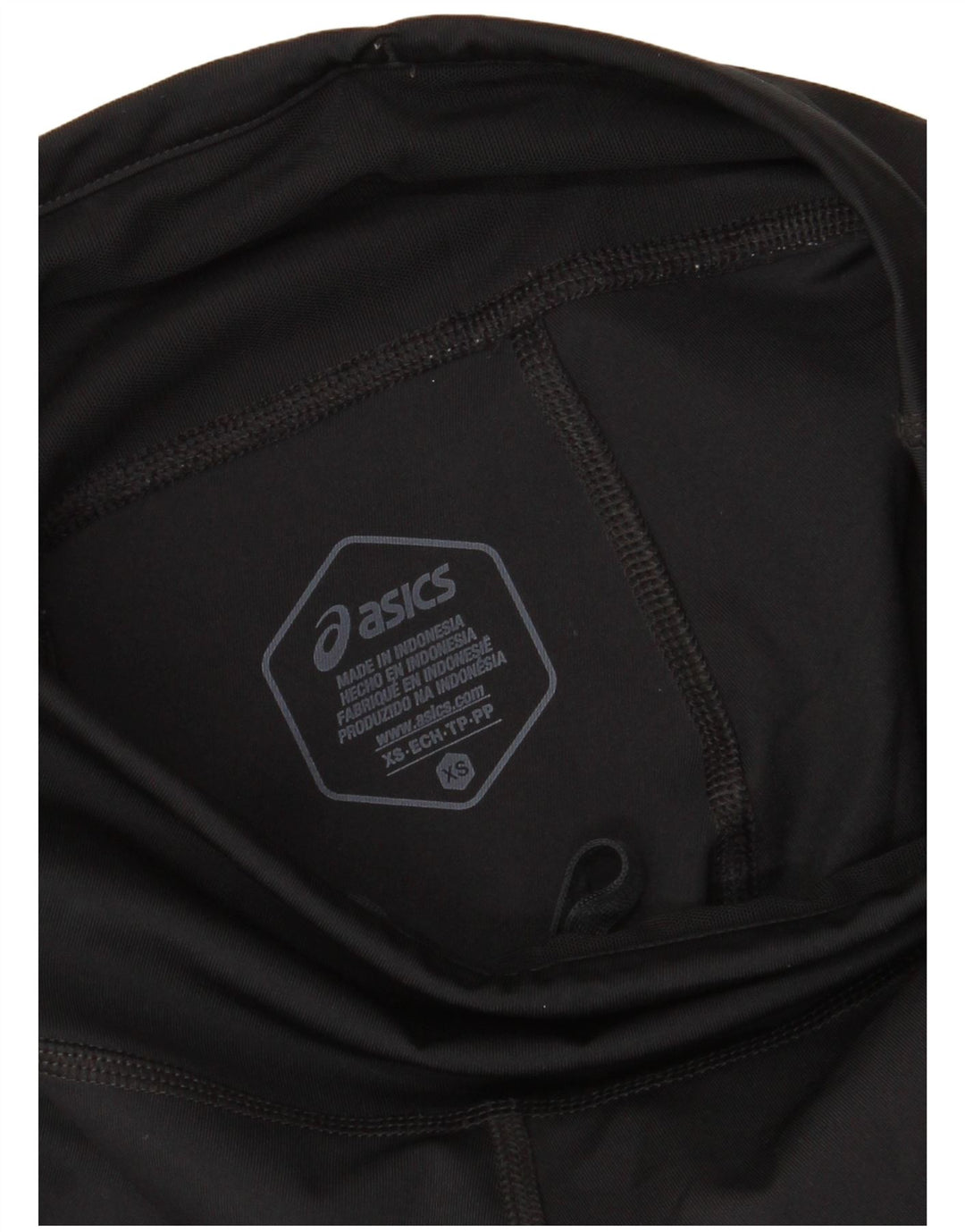 Asics Womens Graphic Capri Leggings XS W24 L19 Black