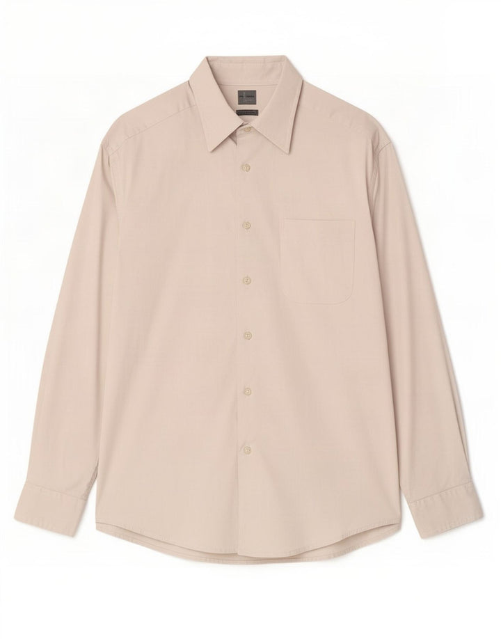 Dockers Mens Shirt Large Grey Cotton