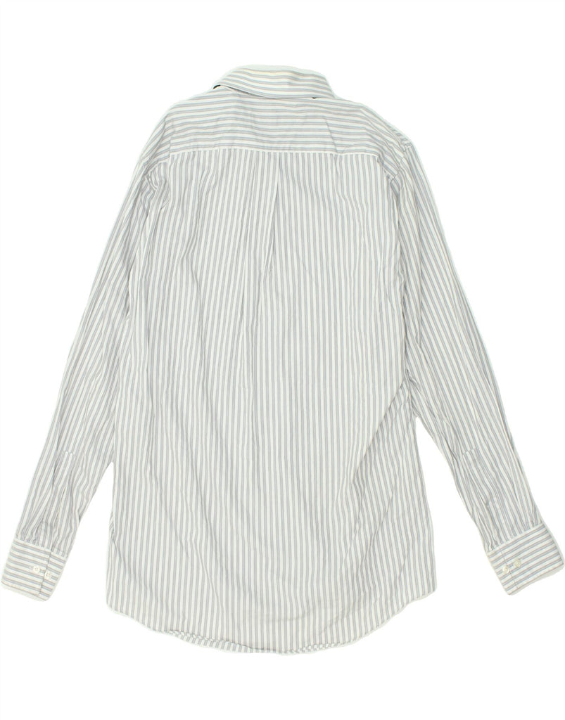 MICHAEL KORS Mens Shirt Size 15 1/2 Medium Grey Striped Cotton | Vintage Michael Kors | Thrift | Second-Hand Michael Kors | Used Clothing | Messina Hembry 