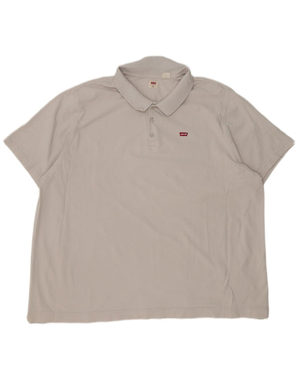 Levi's Mens Polo Shirt 4XL Off White