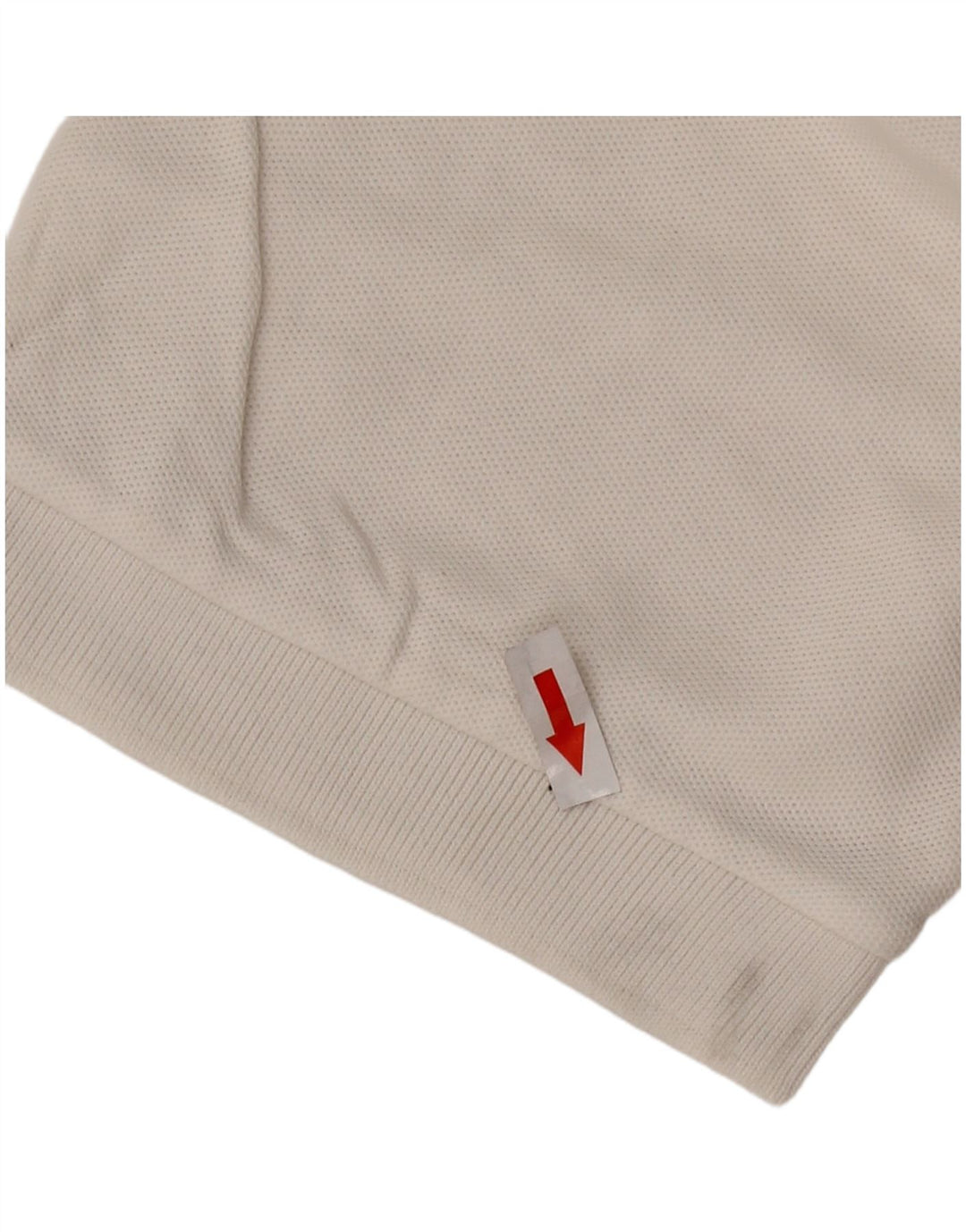 Fila Mens Polo Shirt IT 50 Medium White Cotton