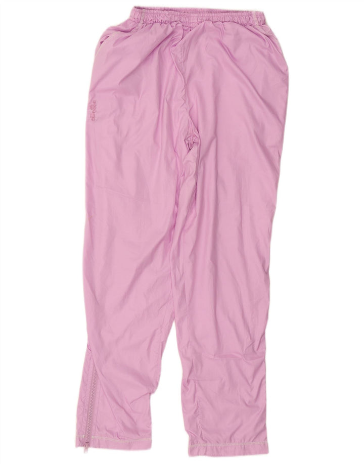 ELLESSE Womens Tracksuit Trousers UK 8 Small Pink Polyester