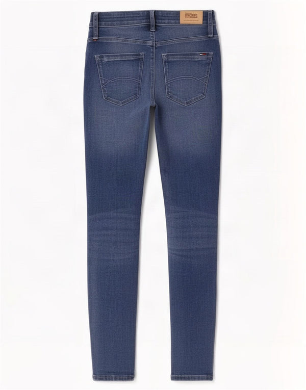 Tommy Hilfiger Womens Skinny Jeans W30 L32 Blue Cotton