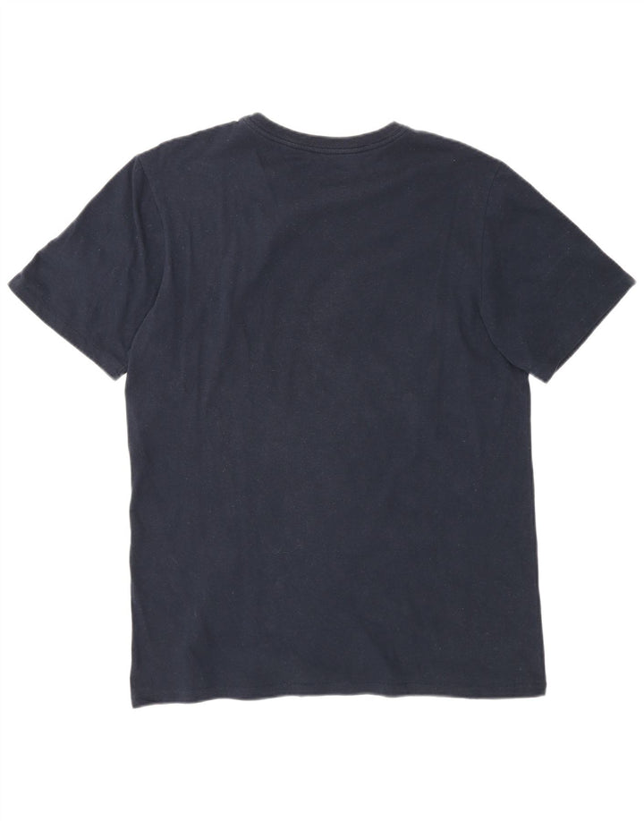 Nike Mens Athletic Cut T-Shirt Top Medium Navy Blue