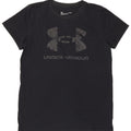 UNDER ARMOUR Mens Graphic T-Shirt Top Small Navy Blue