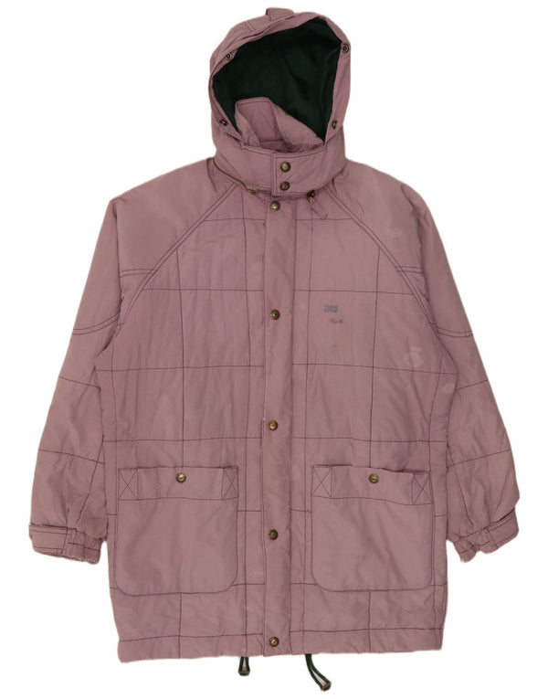 Think Pink Mens Hooded Windbreaker Coat UK 42 XL Pink