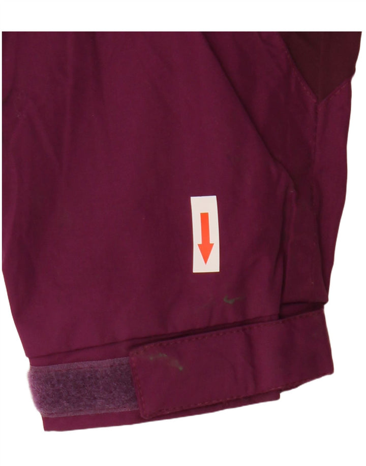 Mountain Warehouse Womens Rain Jacket UK 16 Large Purple Colourblock Nylon
