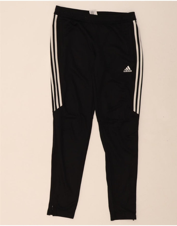 ADIDAS Womens Climacool Tracksuit Trousers UK 12/14 Medium  Black Vintage Adidas and Second-Hand Adidas from Messina Hembry 
