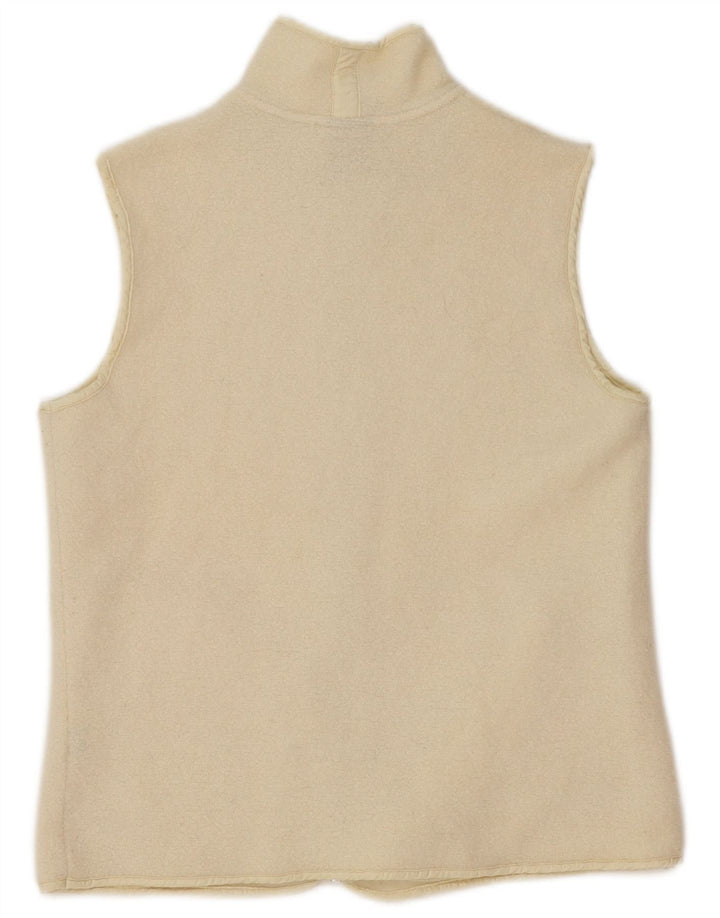 Murphy & Nye Womens Gilet UK 12 Medium Off White
