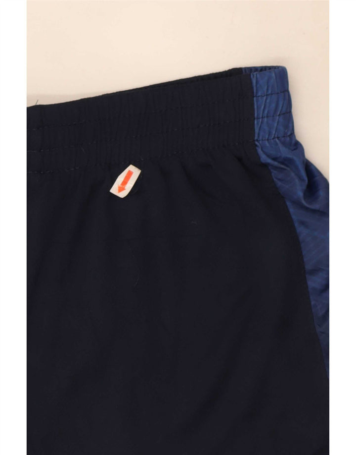 NFL Boys Sport Shorts 7-8 Years Medium Navy Blue Colourblock Polyester