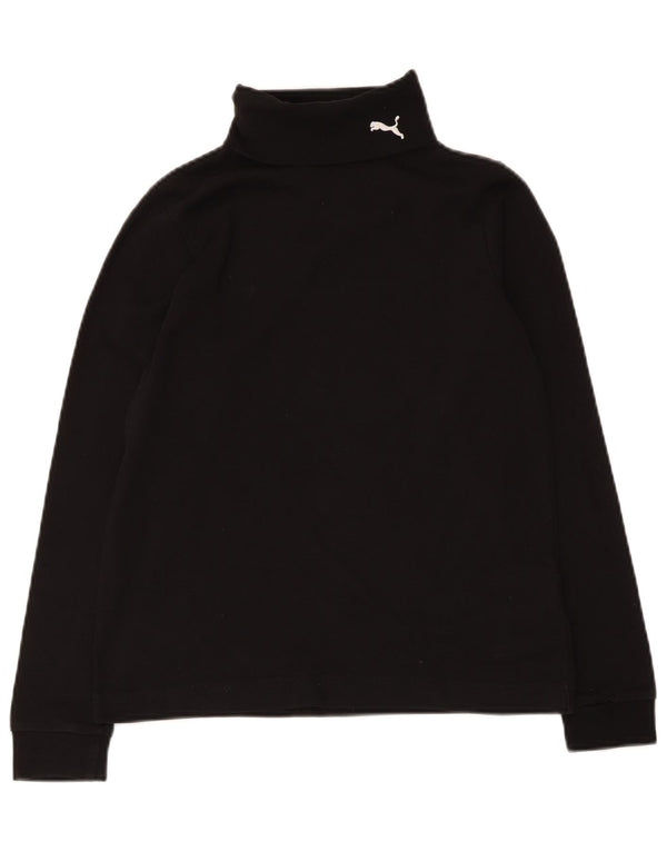 Puma Girls Top Long Sleeve 11-12 Years Black
