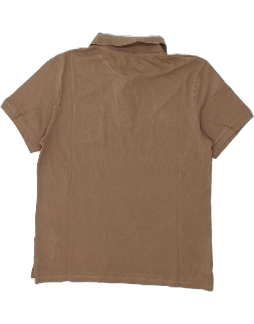 TRUSSARDI Mens Polo Shirt Large Brown Cotton Vintage Trussardi and Second-Hand Trussardi from Messina Hembry 