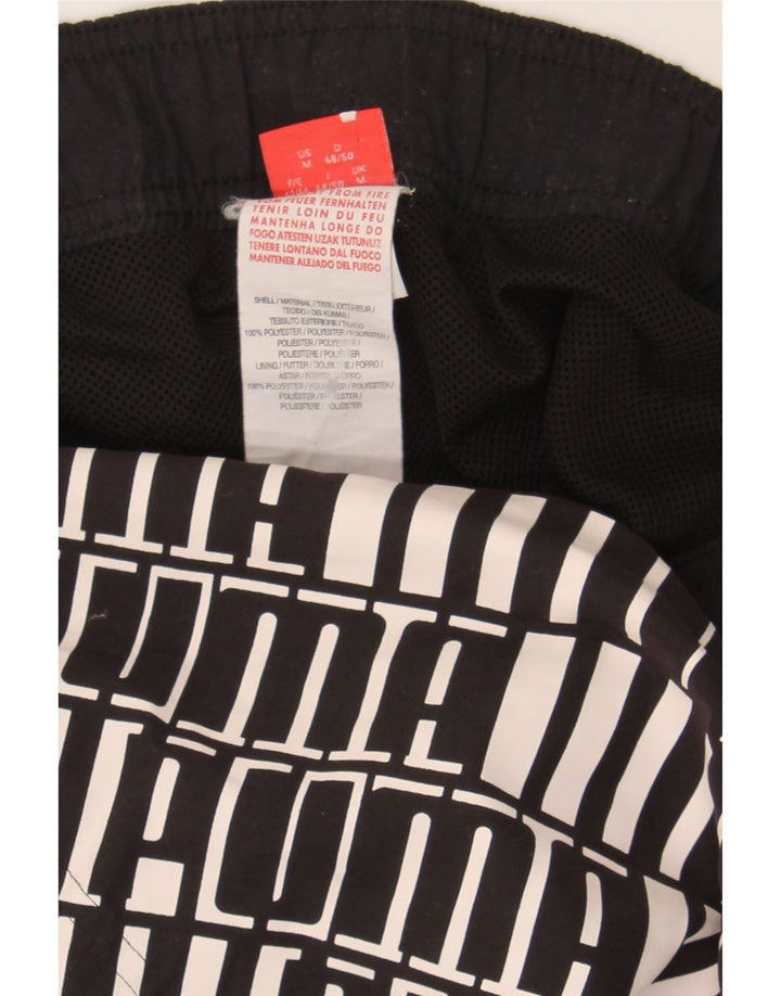 PUMA Mens Graphic Swimming Shorts Medium  Black Colourblock Polyester Vintage Puma and Second-Hand Puma from Messina Hembry 