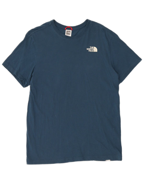 The North Face Mens T-Shirt Top Medium Blue