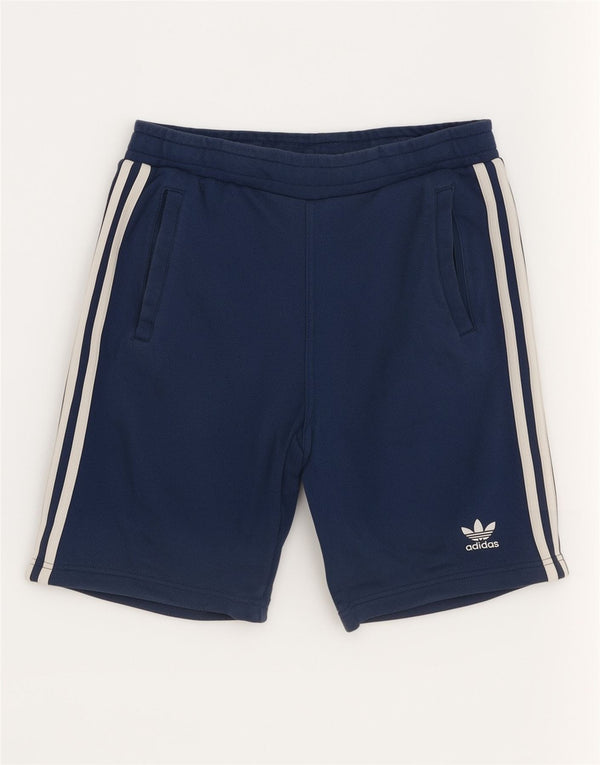 Adidas Mens Sport Shorts XS  Blue Cotton Sports
