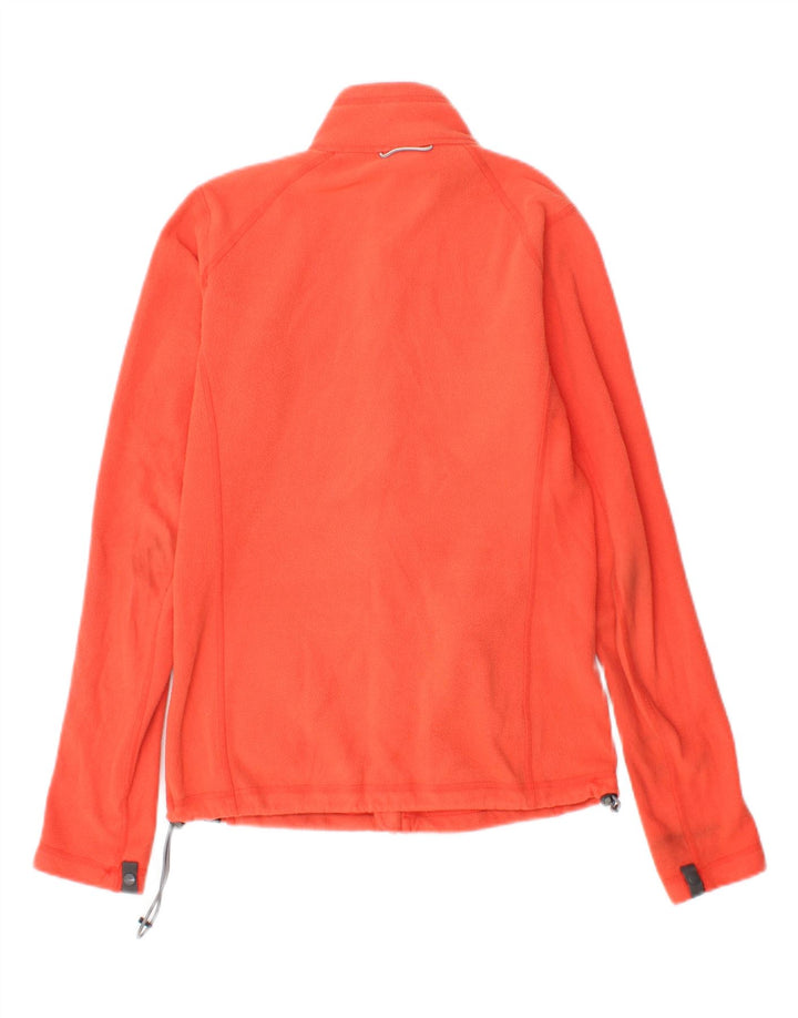 The North Face Womens Liner Fleece Jacket UK 10 Small Orange Polyester
