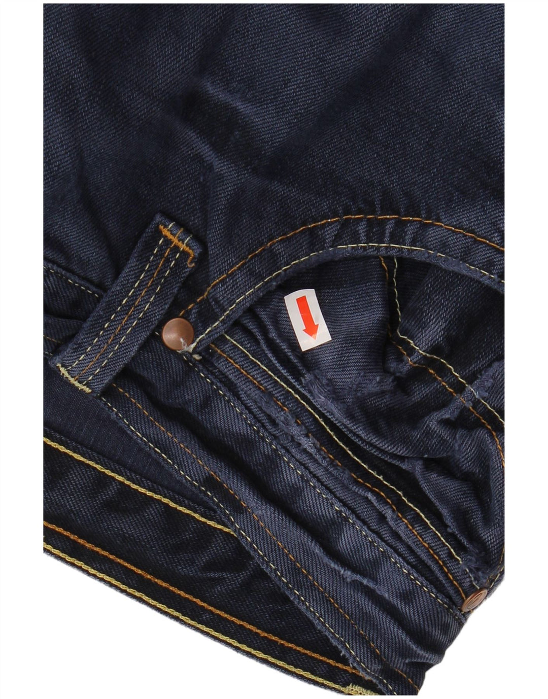 WRANGLER Mens Dayton Straight Jeans W38 L31 Blue Cotton