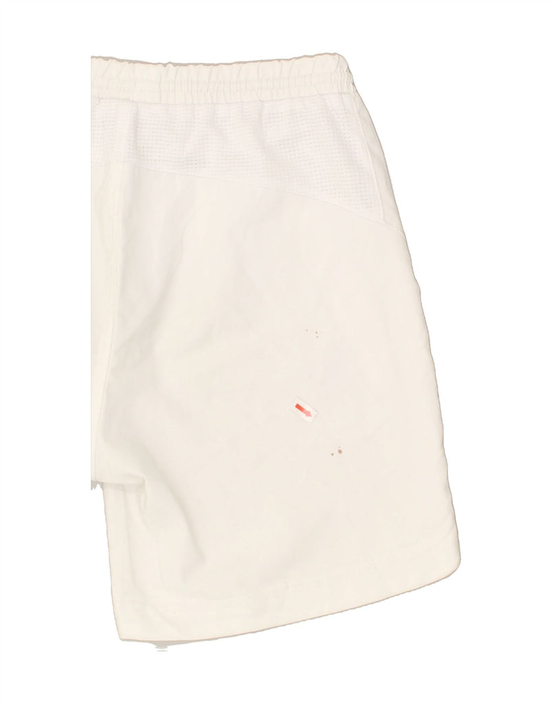 ELLESSE Boys Sport Shorts 11-12 Years White Polyester | Vintage Ellesse | Thrift | Second-Hand Ellesse | Used Clothing | Messina Hembry 