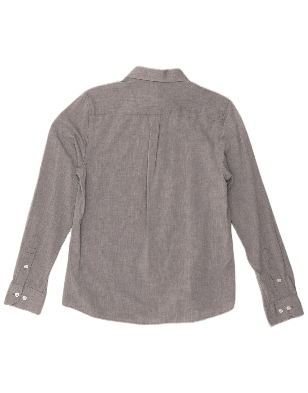 HARMONT & BLAINE Mens Slim Fit Shirt Small Grey Cotton