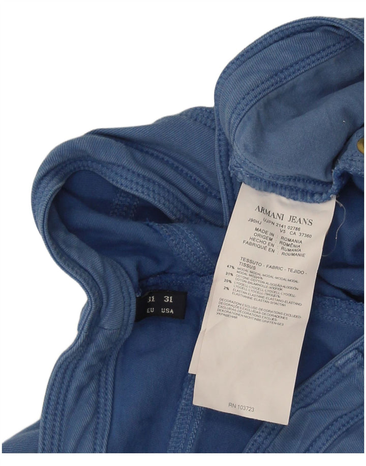 Armani Womens Cropped Jeans W31 L26 Blue Modal