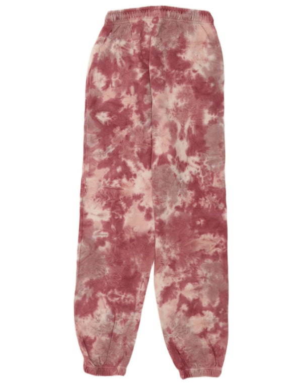Ellesse Womens Tracksuit Trousers Joggers UK 10 Small Burgundy Sports