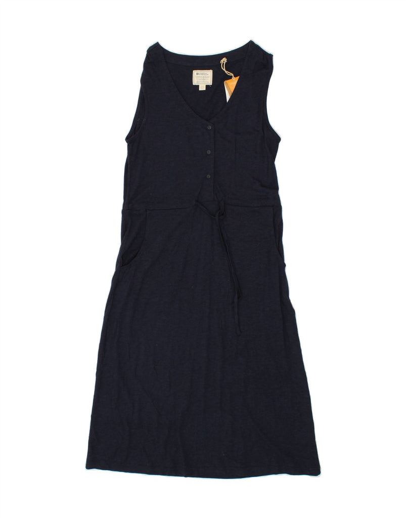 MOUNTAIN WAREHOUSE Womens Sleeveless Maxi Dress UK 8 Small Navy Blue Modal Vintage Mountain Warehouse and Second-Hand Mountain Warehouse from Messina Hembry 