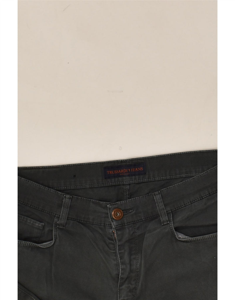 TRUSSARDI Mens Straight Jeans W34 L28 Grey | Vintage Trussardi | Thrift | Second-Hand Trussardi | Used Clothing | Messina Hembry 