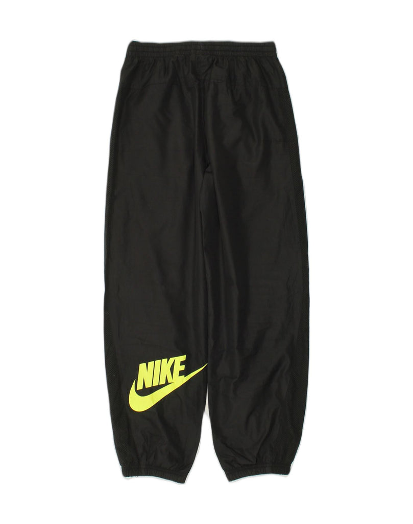 NIKE Boys Graphic Tracksuit Trousers Joggers 13-14 Years XL Black | Vintage Nike | Thrift | Second-Hand Nike | Used Clothing | Messina Hembry 