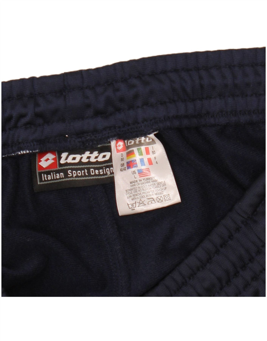 Lotto Mens Tracksuit Trousers UK 42/44 Large Navy Blue Polyester