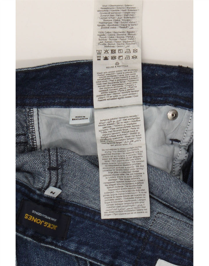 Jack & Jones Mens Regular Fit Denim Shorts Medium W32  Blue Cotton