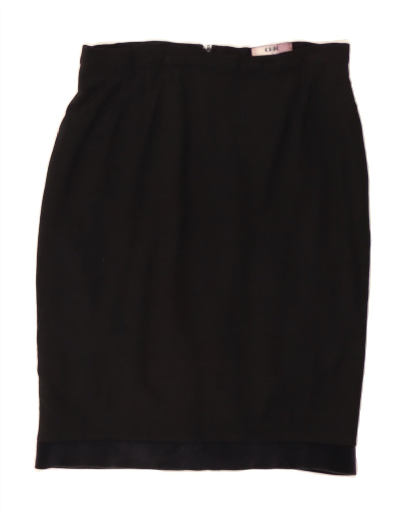 RENATO BALESTRA Womens Pencil Skirt W32 Large Black Vintage Renato Balestra and Second-Hand Renato Balestra from Messina Hembry 