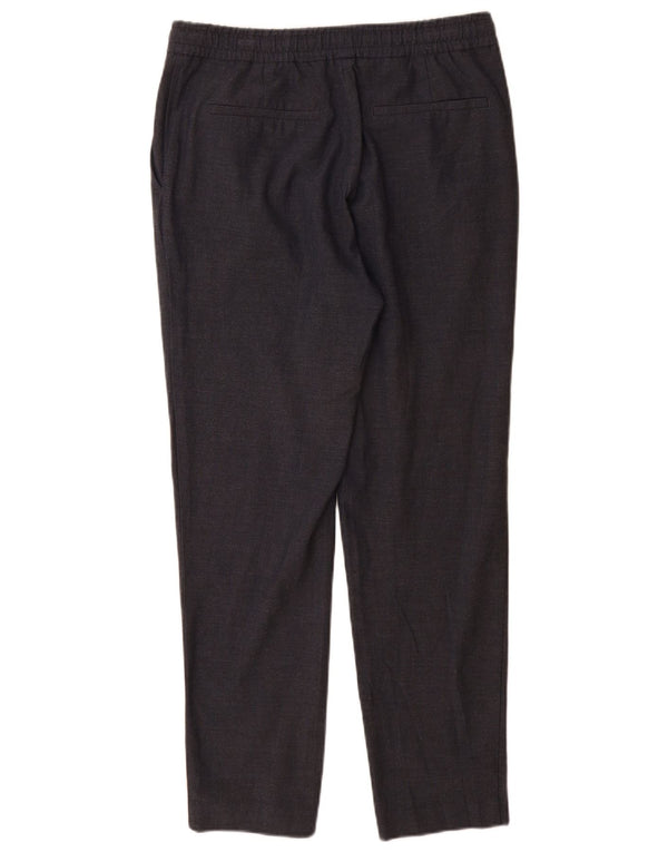 Zara Mens Slim Chino Trousers Medium W30 L29 Navy Blue