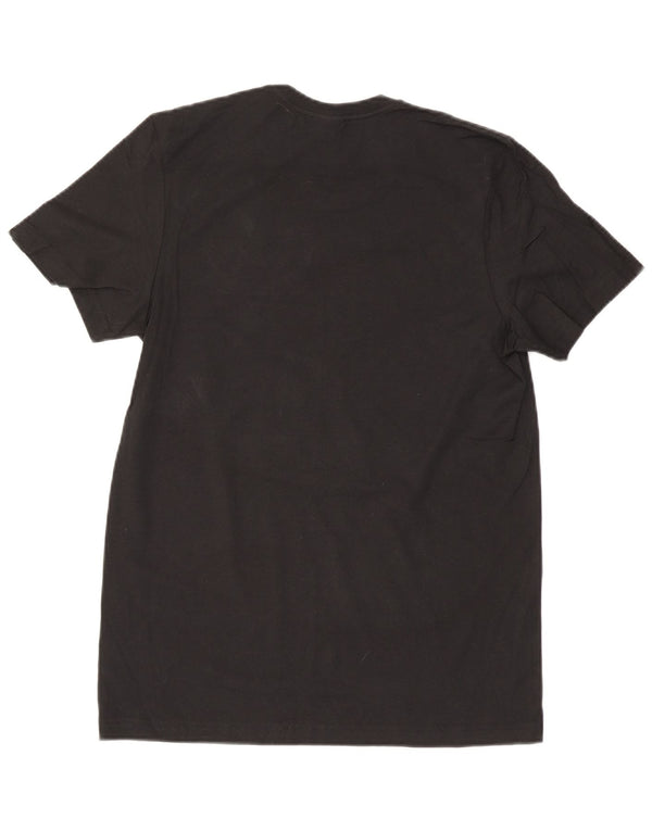 Adidas Mens Graphic T-Shirt Top Small Black Cotton