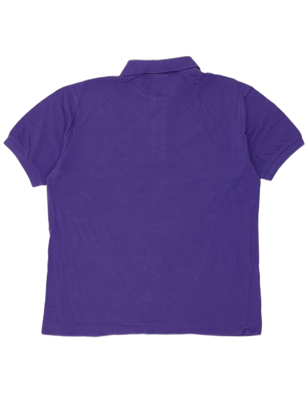 Lacoste Mens Polo Shirt Size 4 Medium Purple Cotton