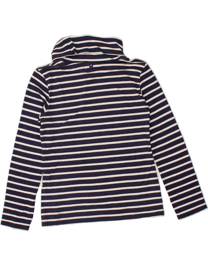 MOUNTAIN WAREHOUSE Womens Roll Neck Top Long Sleeve UK 8 Small Navy Blue Vintage Mountain Warehouse and Second-Hand Mountain Warehouse from Messina Hembry 