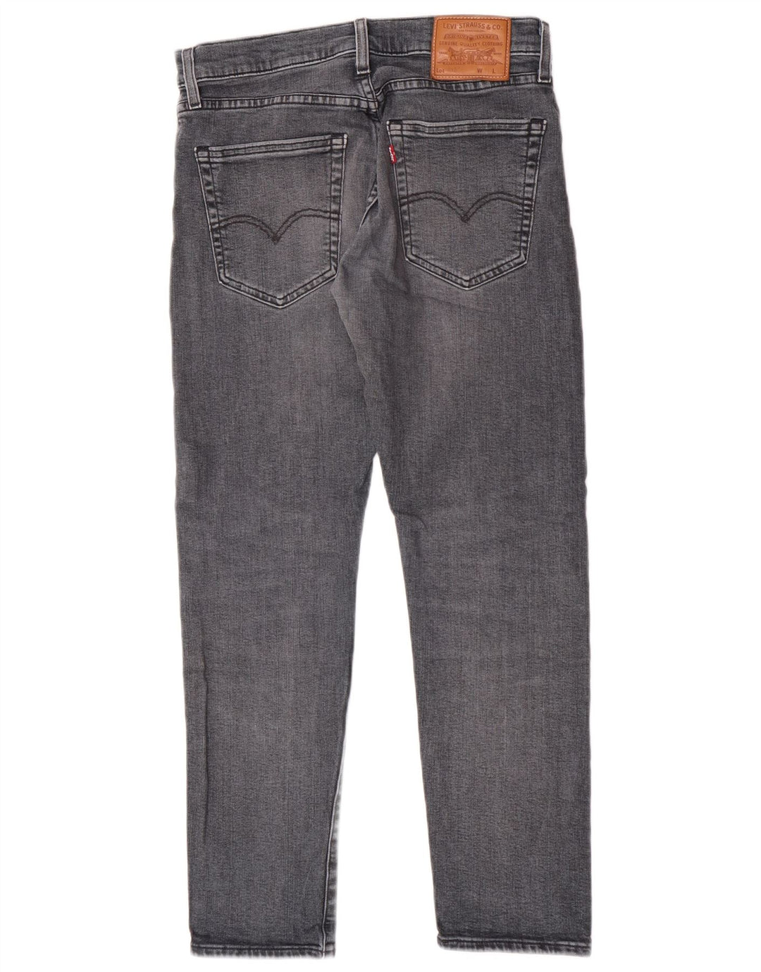 Levi's Mens 512 Slim Tapered Jeans W31 L28 Grey Cotton