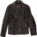 HUDSON Womens Leather Jacket UK 14 Medium Black Leather Vintage Hudson and Second-Hand Hudson from Messina Hembry 
