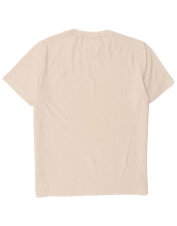 Crew Clothing Mens T-Shirt Top Large White Cotton